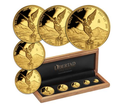 Sada 5 zlatch minc Gold Mexico Libertad 2021 PROOF - BANCO DE MEXICO CASA DE MONEDA MINT