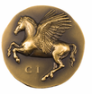 1 oz zlat mince Pegasus Proof Antique Finish High Relief 2022 - CIT Coin Invest