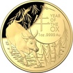 The Royal Australian Mint 1 oz zlat mince Lunar Rok Buvola 2021 Proof, obloukov raba  Royal Australian Mint