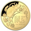 The Royal Australian Mint 1 oz zlat mince Lunar Rok Krysy 2020 Proof, obloukov raba  Royal Australian Mint