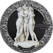 CIT Coin Invest Stbrn mince 2 oz Ti Grcie - Eternal Sculptures - Proof High Relief 2020 - Palau