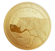 1 oz zlat mince Obi doby ledov - Lev jeskynn 2022 Proof Leipziger Edelmetallverarbeitung