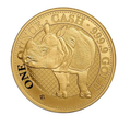 1 oz zlat mince India Wildlife - Nosoroec 2022 BU - Svat Helena