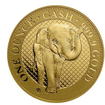 1 oz zlat mince India Wildlife - Slon 2021 BU - Svat Helena