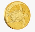 1 oz zlat mince elva Taku Hawksbill - Careta prav 2021 NIUE   New Zealand Mint