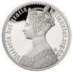 5 oz stbrn mince krlovna Victoria Gotick koruna 2022 PROOF - Svat Helena