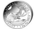 1 kg stbrn mince Slon - African Wildlife 2023  Bayerisches Hauptmnzamt