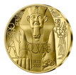 1/4 oz zlatá mince Louvre - Sfinga 2022 PROOF - Monnaie de Paris