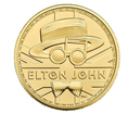 The Royal Mint 1 oz zlat mince ELTON JOHN - Hudebn legendy 2021 BU - Royal Mint