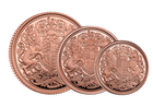 The Royal Mint Sada 3 zlatch minc (13,98g) Sovereign 2022 PROOF Memorial - Royal Mint