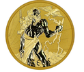 The Perth Mint 1 oz zlat mince Gods of Olympus - Zeus 2021 BU - Perth Mint
