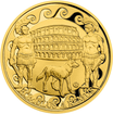 2 oz zlatá mince Romulus a Remus 2022 PROOF NIUE