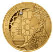 1 oz zlat mince ELIZABETH II. - 70. vro korunovace 2023 PROOF, s diamantem - TOKELAU