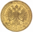 Mincovna v Kremnici Zlat  mince 10 Korun 1908 - Mincovna Vde Rakousko-Uhersko