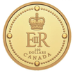The Royal Canadian Mint Zlat mince 1 oz Queen ELIZABETH II monogram EIIR - Proof 2022 - Royal Canadian Mint