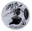The Perth Mint 5 oz stbrn mince Bohov Olympu - ATHENA 2022 BU - Perth Mint