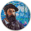 Stbrn mince 2 oz  Masters of Art - CLAUDE MONET - PROOF Ultra High Relief 2023 - CIT Coin Invest