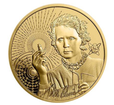 1 oz zlat mince MARIE CURIE 2023 - ICONS OF INSPIRATION - BU - Niue