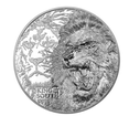 Stbrn mince 1 kg  Lev - King of the South 2023 Proof, High Relief - CIT Coin Invest