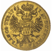 Mincovna v Kremnici Zlat mince Dukt Marie Terezie 1765 Sedmihradsko - Mincovna Karlovsk Blehrad