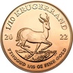 Rand  Refinery South African Mint 1/10 oz zlatá mince Krugerrand 2022 Rand Rafinerie