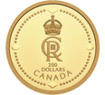 The Royal Canadian Mint 1 oz zlat mince Krl Charles III. - Monogram 2023 PROOF - Royal Canadian Mint