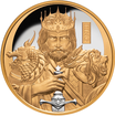 1 oz zlat mince achov krl 2023 PROOF - Niue