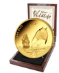 5 oz zlatá mince Rejnok 2023 - Worlds Wildlife PROOF - Bayerisches Hauptmünzamt