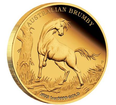 The Perth Mint 1 oz zlat mince Australian Brumby 2023 PROOF - Perth Mint