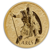 The Perth Mint 1 oz zlat mince Gods of Olympus - Ares 2023 BU - Perth Mint