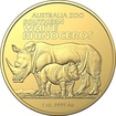 The Royal Australian Mint 1 oz zlat mince Nosoroec bl - Australia ZOO 2023 Royal Australian Mint