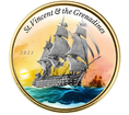 1 oz zlat  mince EC8 St. Vincent &amp; Grenadines 2022 PROOF, barevn proveden - Scottsdale Mint