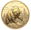 The Royal Canadian Mint 1 oz zlat mince Medvd Grizzly 2023 PROOF, High Relief - Royal Canadian Mint