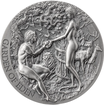 2 oz stbrn mince Biblick pbhy - Zahrada Eden 2023, Staroitn proveden, high relief - XXI Mint