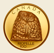 The Royal Canadian Mint 2 oz zlatá mince RIOPELLE 100 Anniversary - Petit hibou 2023 PROOF, High Relief - Royal Canadian Mint