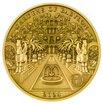 Solomon Islands 100g zlat mince Zahrady Babylonu - 7 div svta Prooflike 2024 - alamounovy ostrovy