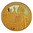 1 oz zlat mince Native Americans - Warbonnet 2023 - Leipziger Edelmetallverarbeitung