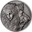 2 oz stbrn mince UNA &amp; LEV 2024 Staroitn proveden, High Relief - Svat Helena