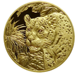 1 oz zlat  mince Jungle Life - Leopard 2024 Prooflike - Samoa