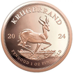 1 oz zlat mince Krugerrand PROOF 2024  South African Mint