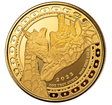 1 oz zlat  mince irafa - Rovnkov Guinea 2023 PROOF - Scottsdale Mint