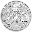 The Perth Mint 1 kg stbrn mince Lunrn srie III rok draka 2024 - Perth Mint