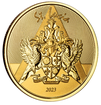 1 oz zlat  mince EC8 St. Lucia 2023 PROOF - Scottsdale Mint