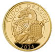 The Royal Mint 1 oz zlat mince Tudor Dragon - The Royal Tudor Beasts 2024 PROOF - Royal Mint