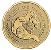 The Royal Mint 1 oz zlat mince Lev a Orel 2023 - Royal Mint