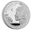 The Royal Mint 5 oz stbrn mince BRITANNIA 2024 PROOF - Royal Mint