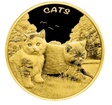 1 oz zlat  mince Cats (koky) Fiji 2024 Prooflike - New Zealand Mint