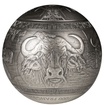 1 kg stbrn mince Big Five Buffalo 2024 sfrick, staroitn proveden - Djibouti