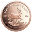 1/10 oz zlat mince Krugerrand Proof  Letn povrch  2022  South African Mint