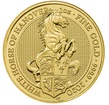 The Royal Mint 1 oz zlat mince White Horse of Hanover - The Queen's Beasts 2020 Royal Mint